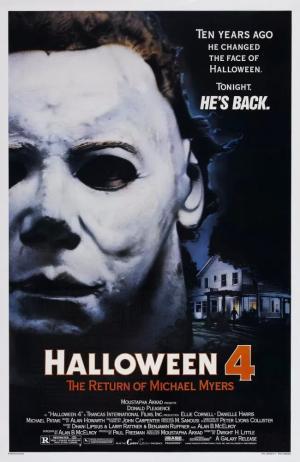 Постер фильма Хэллоуин 4: Возвращение Майкла Майерса