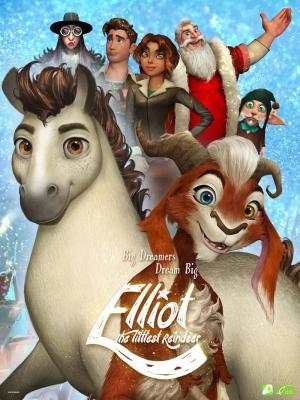 Постер мультфильма Эллиот – самый маленький олень Санты