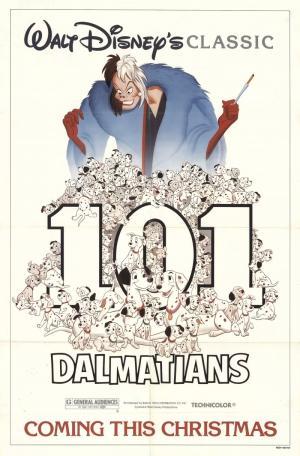 Постер мультфильма 101 далматинец