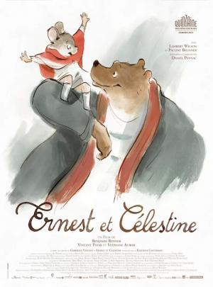Постер мультфильма Эрнест и Селестина: Приключения мышки и медведя