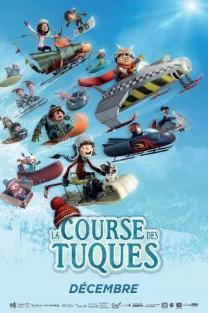 Постер мультфильма Снежные гонки