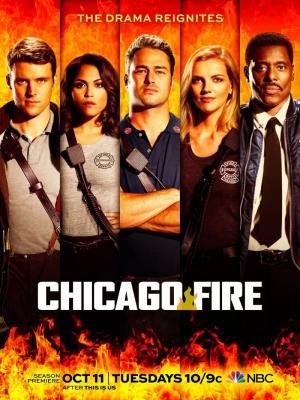 Постер сериала Чикаго в огне 4 сезон