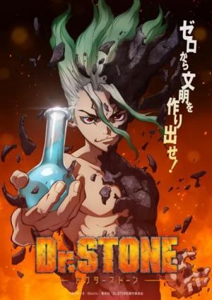 Постер аниме-сериала Доктор Стоун 1 сезон