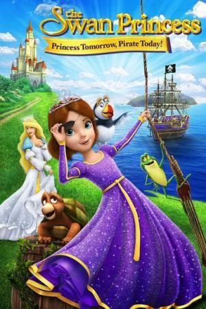 Постер мультфильма Принцесса Лебедь: Пират или принцесса?